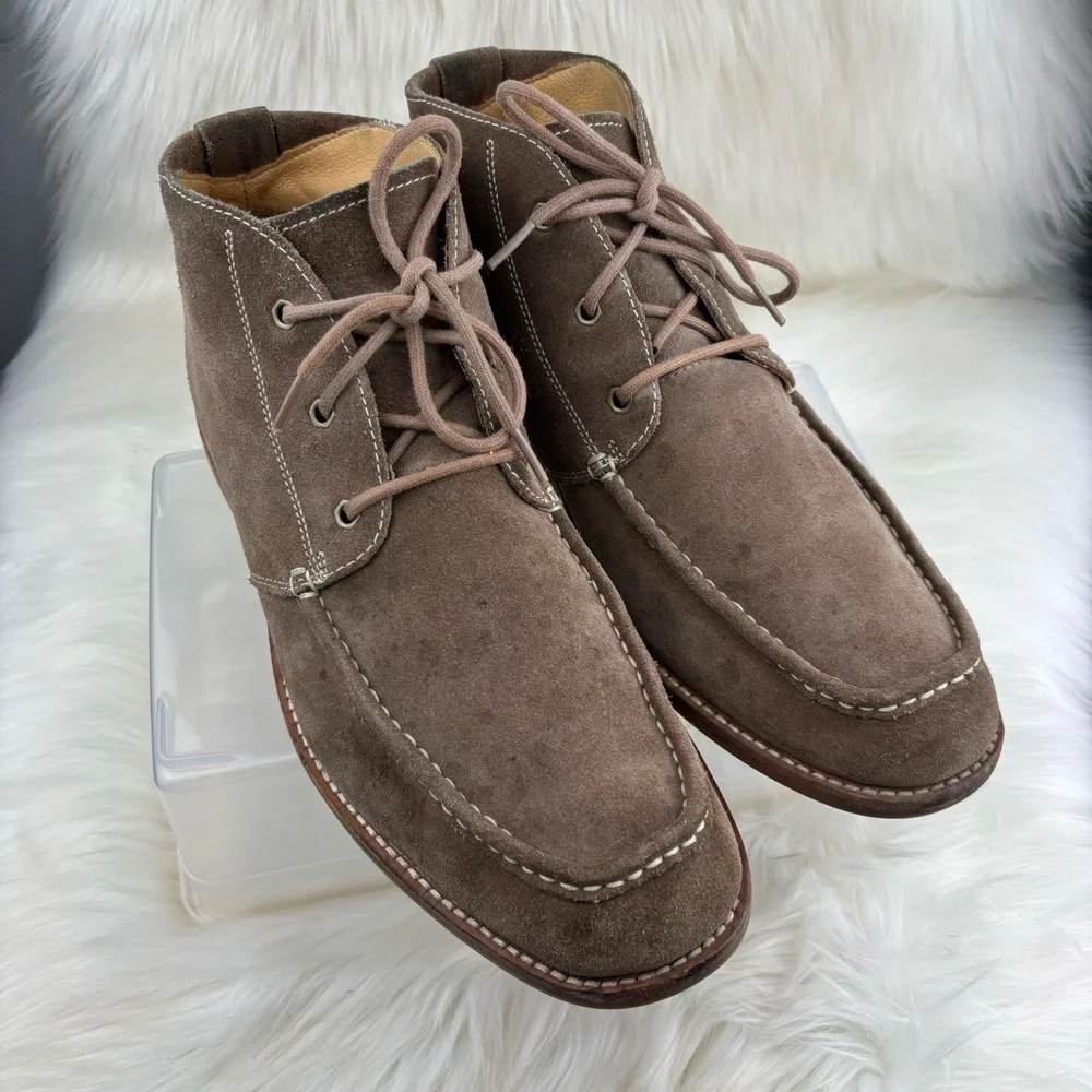 UGG VIA LUNGARNO SUEDE LACE UP BOOTS SIZE 11 MAN